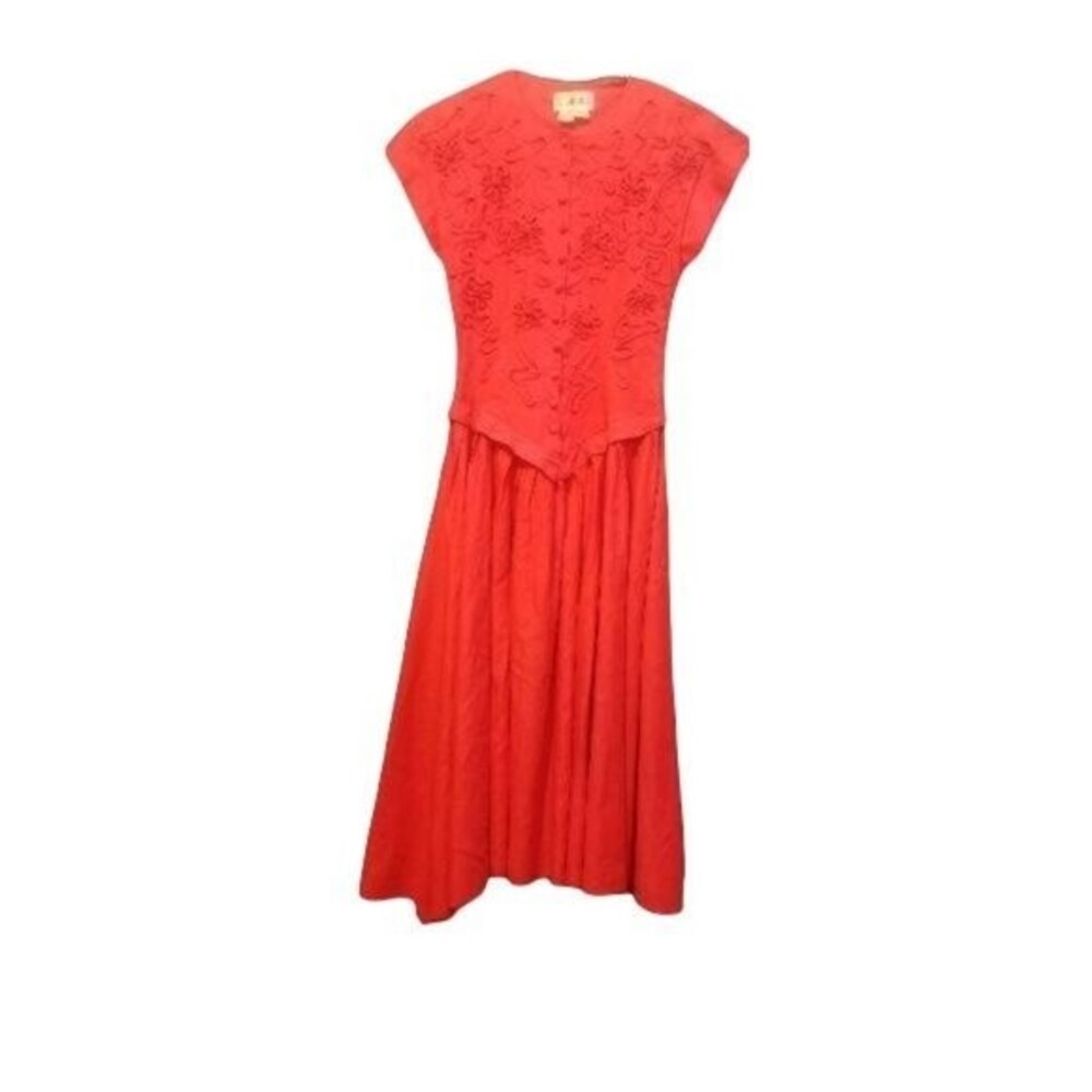 Allegra red dress sz 6